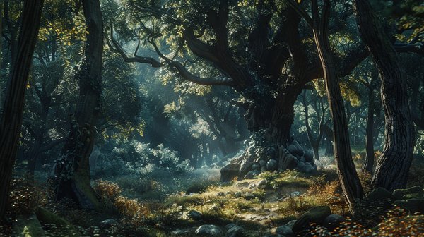 Carte de la forêt Brocéliande pour les visites : une application pour une aventure en solitaire